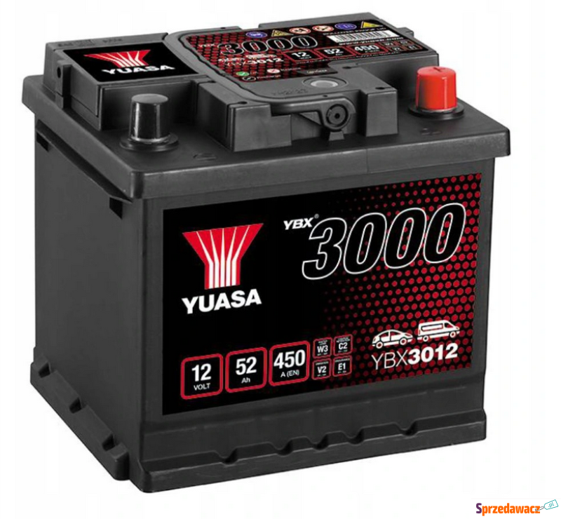 Akumulator Yuasa Standard 12V 52Ah...