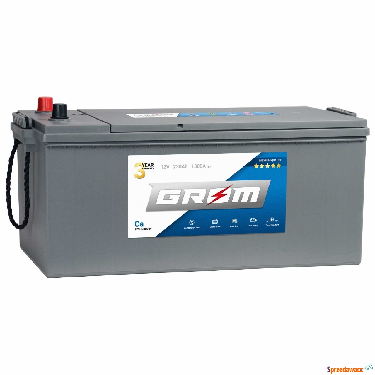 Akumulator Grom Premium 230Ah 1300A...