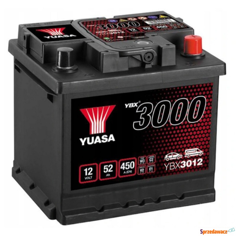 Akumulator Yuasa Standard 12V 52Ah...