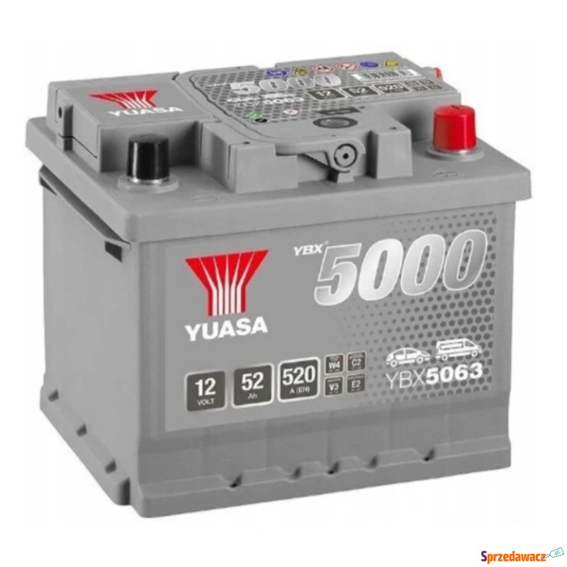 Akumulator Yuasa Silver 12V 52Ah...