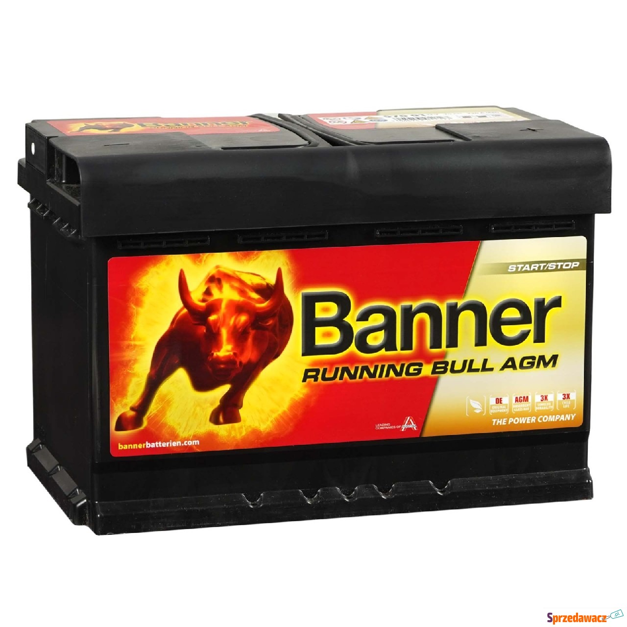 Akumulator Banner Running Bull...