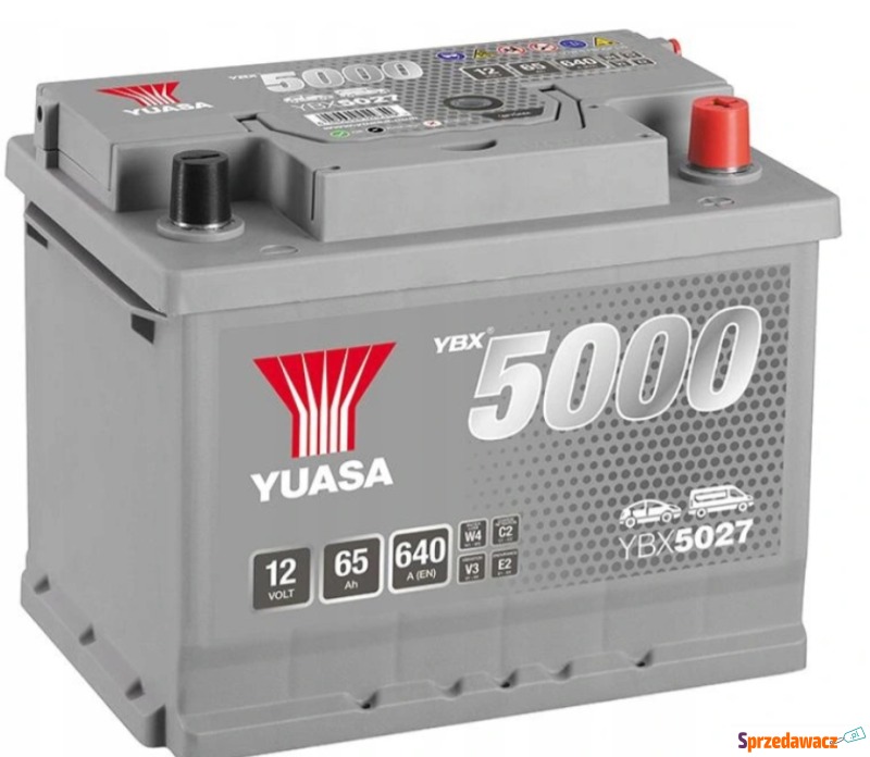 Akumulator Yuasa Silver 12V 65Ah...