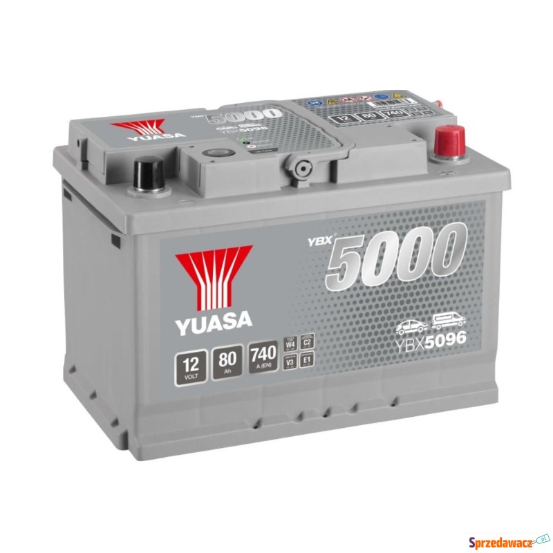 Akumulator Yuasa Silver 12V 80Ah...