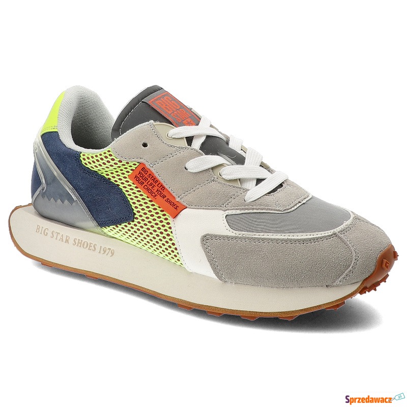 Szare Sneakersy Big Star Modne...