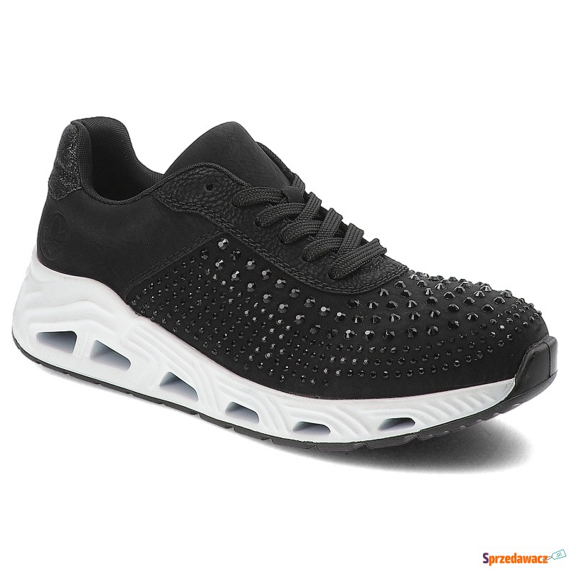 Czarne Sneakersy Rieker Stylowe...