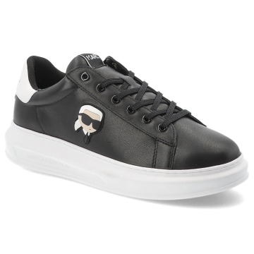Czarne Sneakersy Karl Lagerfeld Modne Obuwie Męskie Premium