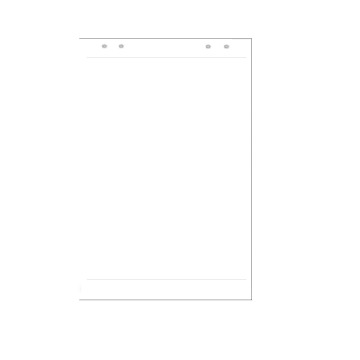 Papier do flipcharta blok gladki 40 arkuszy