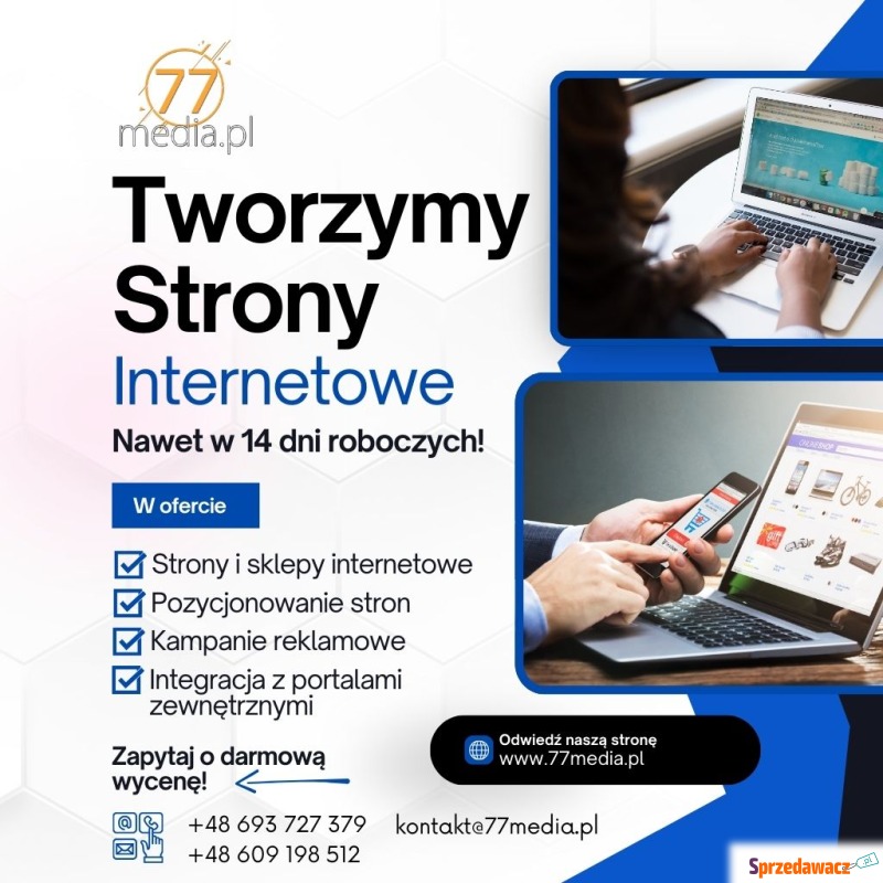 Nowoczesne rozwiązania dla Ciebie - podnieś b... - Usługi graficzne, Internet - Wrocław