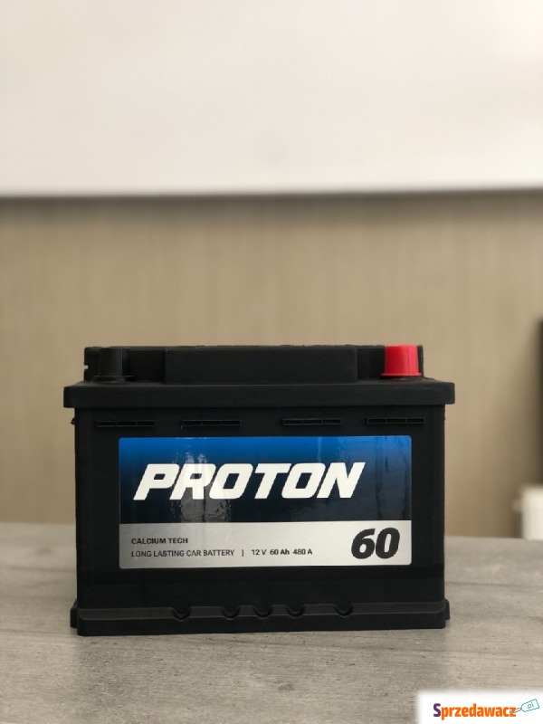 Akumulator 60Ah 480A PROTON - Akumulatory - Gorzów Wielkopolski