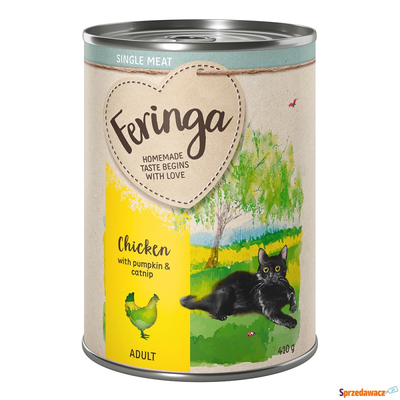 Feringa Single Meat Menu, 6 x 410 g - Kurczak... - Karmy dla kotów - Starachowice