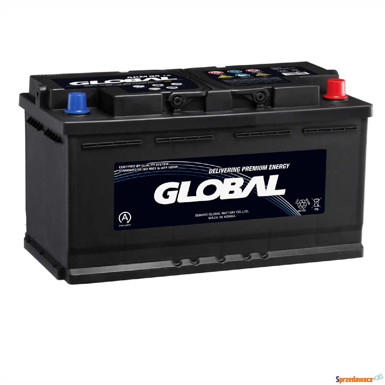Akumulator 92Ah 850A Global Agm...