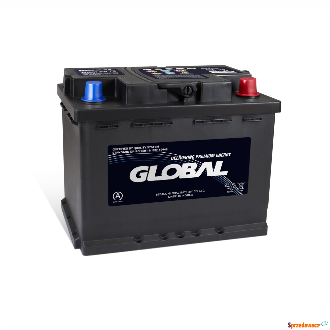 Akumulator 60Ah 640A Global Agm...