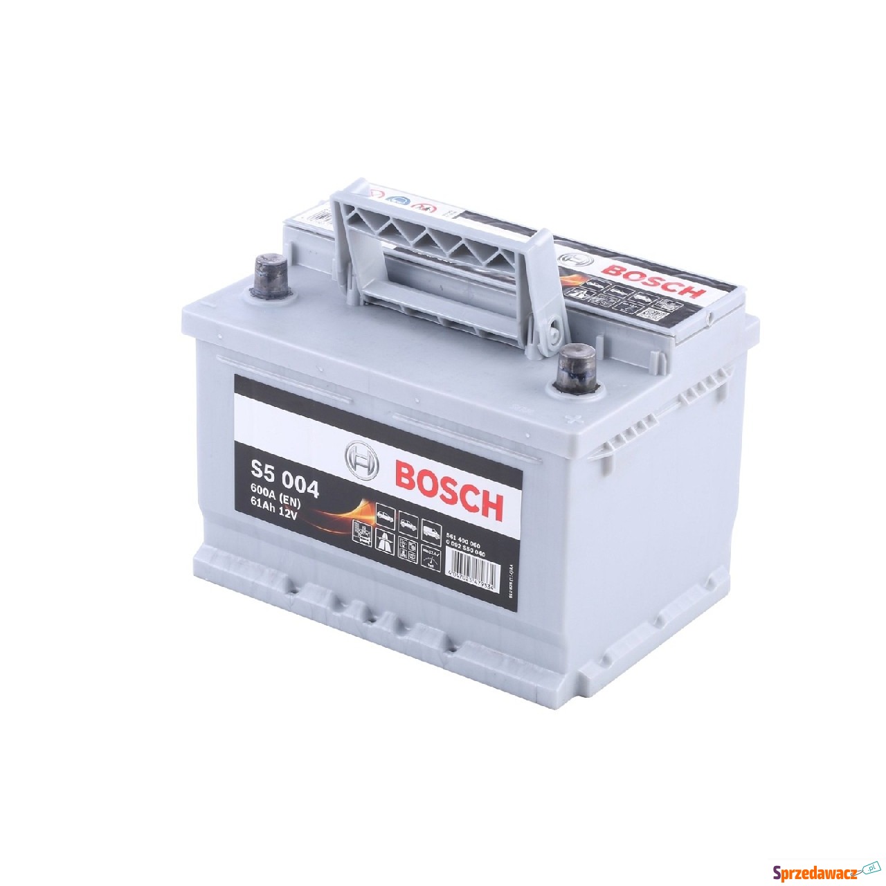 Akumulator Bosch 61Ah 600A S5004...
