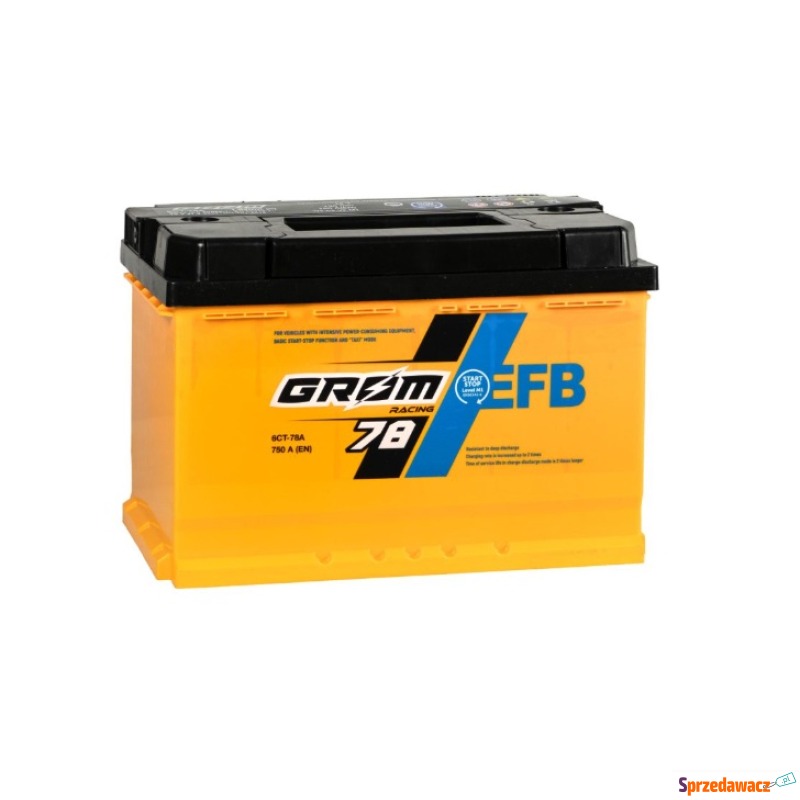 Akumulator Grom Racing EFB 78Ah...