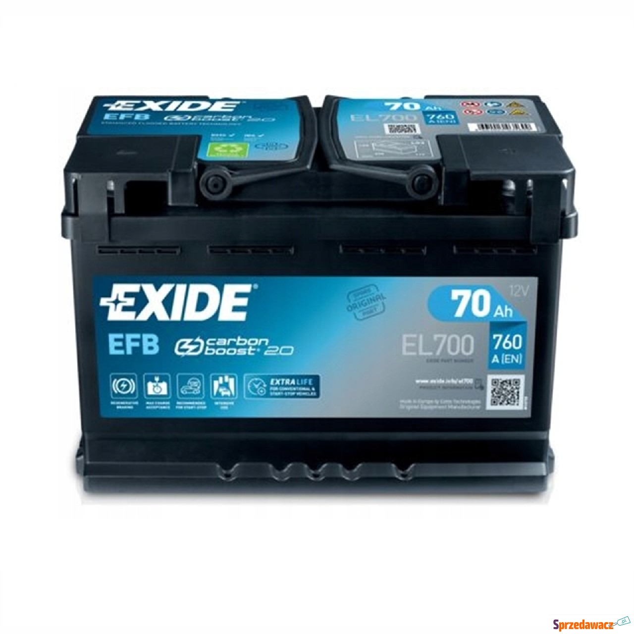 Akumulator Exide Efb Start&stop...