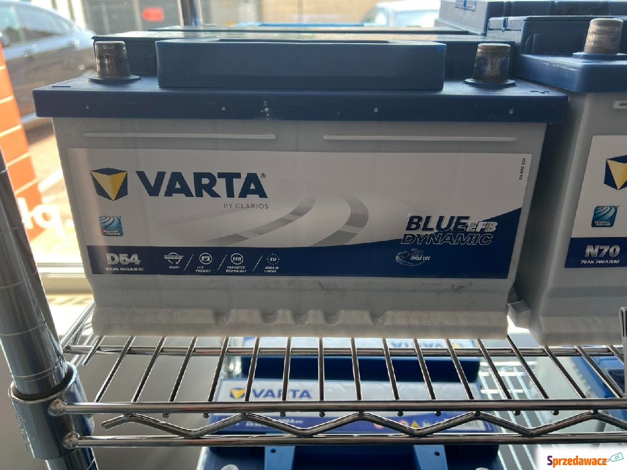 Akumulator EFB 12V 65Ah 650A Varta...