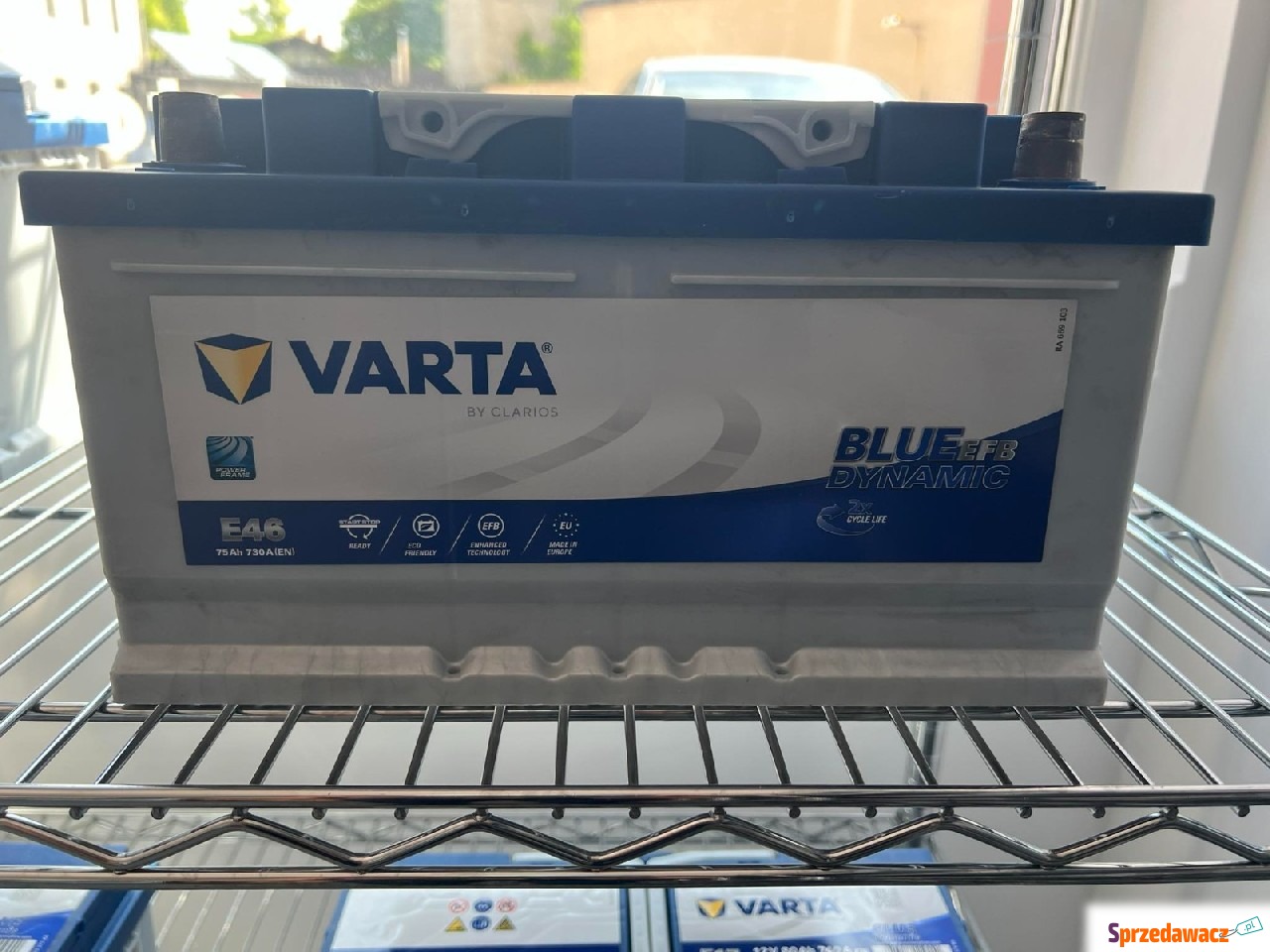 Akumulator EFB 12V 75Ah 730A Varta...