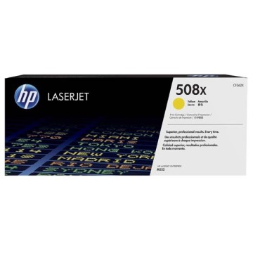 Oryginalny toner HP 508X XL żółty (CF362X)