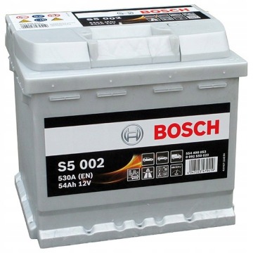 Akumulator BOSCH Silver S5002 54Ah 530A prawy+