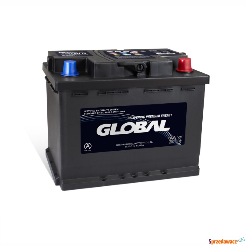 Akumulator 60Ah 640A Global Agm start&stop - Akumulatory - Augustów