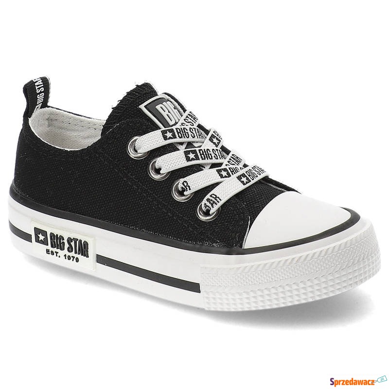 Czarne Trampki Big Star Dziecięce Buty Wsuwane - Buty sportowe dziecięce - Bydgoszcz