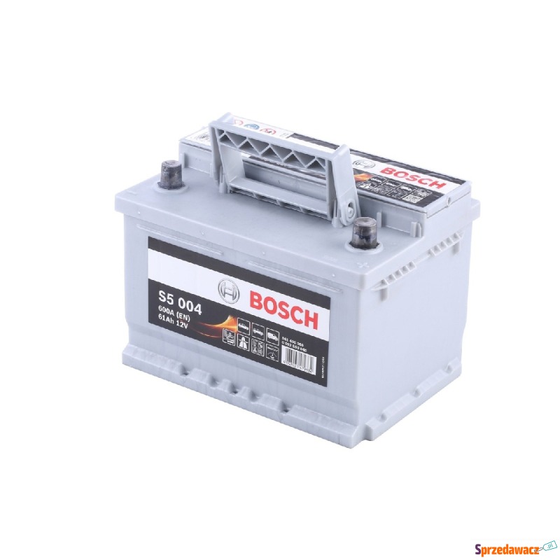 Akumulator Bosch 61Ah 600A S5004 prawy+ - Akumulatory - Kędzierzyn-Koźle