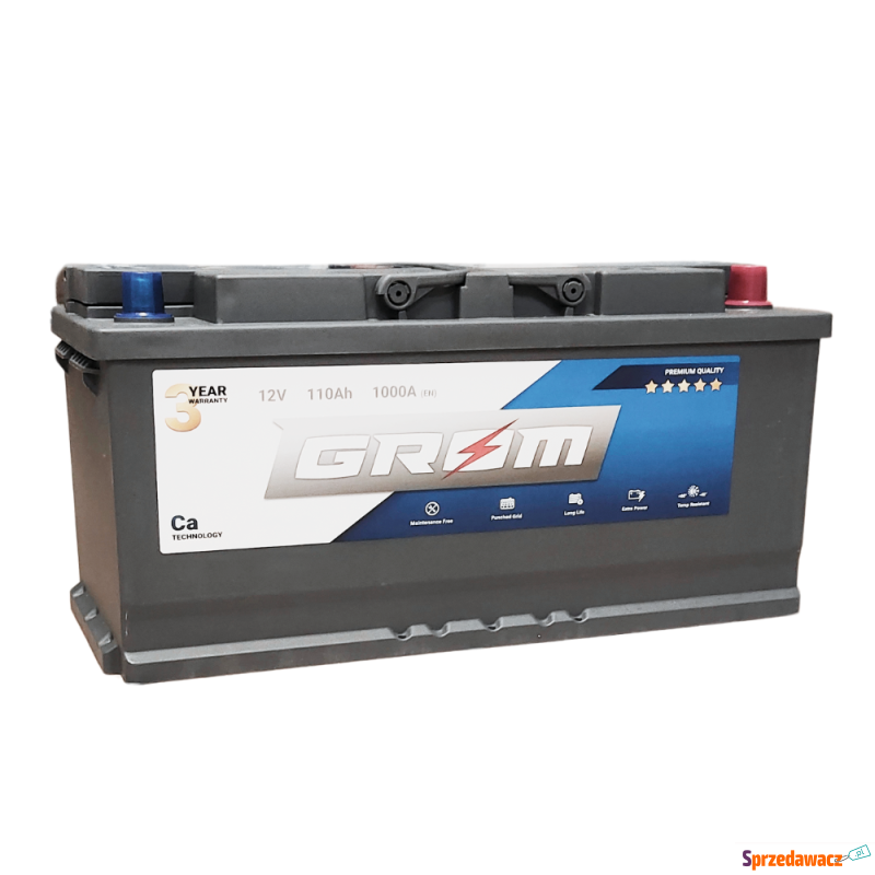 Akumulator 110Ah 1000A  Grom Premium