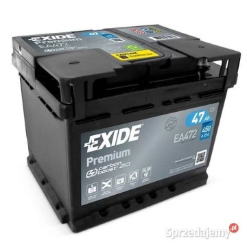 Akumulator 47Ah 450A Exide Premium Sosnowiec - Akumulatory - Sosnowiec - zdjęcie 1