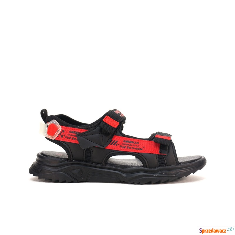 SANDAŁY DZIECIĘCE AME RL21/21 CZER - Buty letnie dziecięce - Leszno