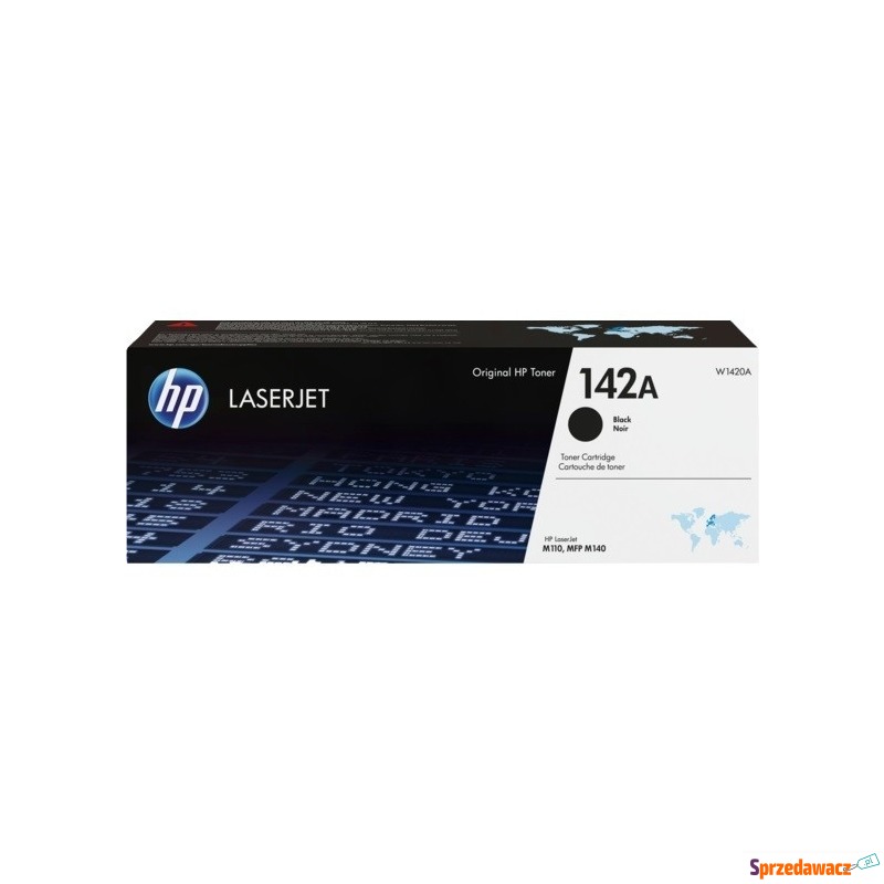 Oryginalny toner HP 142A czarny...