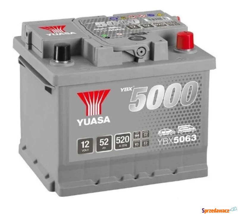 Akumulator 52Ah 520A yuasa silver...