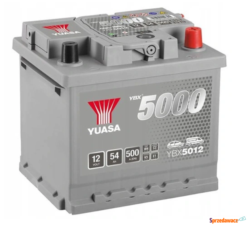 Akumulator 54Ah 500A yuasa silver...