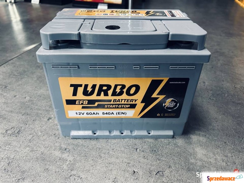 Akumulator 60Ah 540A Turbo  Efb