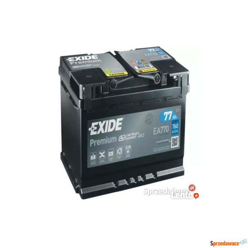 Akumulator 77Ah 760A EN Exide Premium