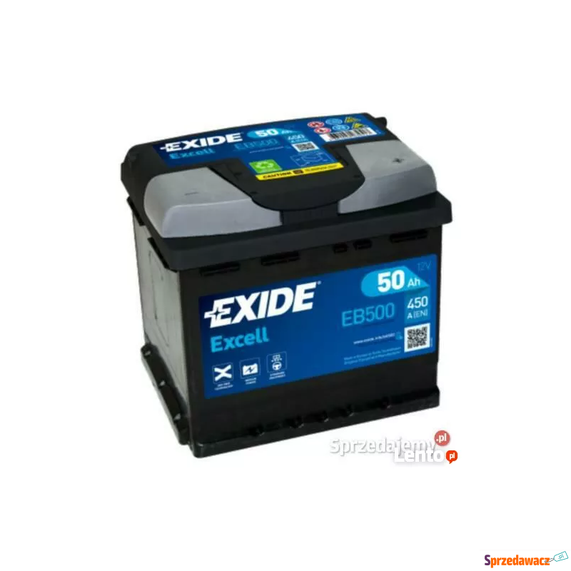 Akumulator 50Ah 450A EN Exide Excell