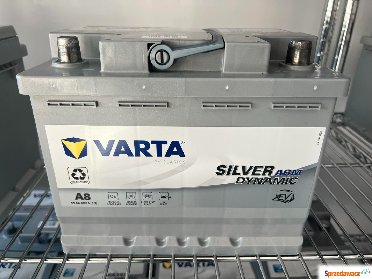 Akumulator AGM 12V 60Ah 680A Varta...