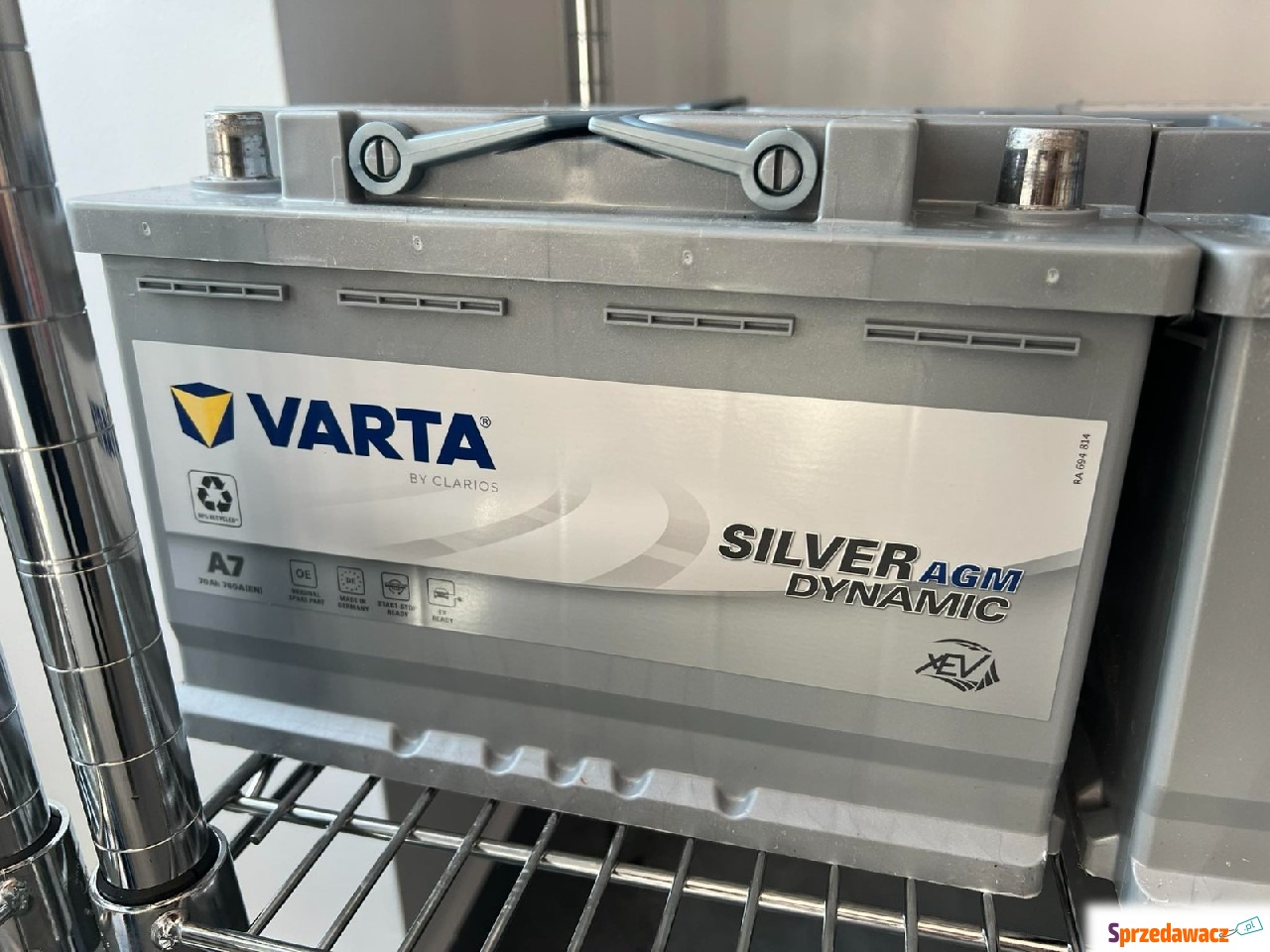 Akumulator AGM 12V 70Ah 760A Varta...