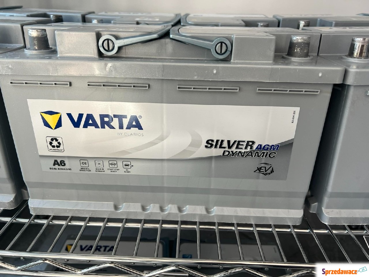 Akumulator AGM 12V 80Ah 800A Varta...