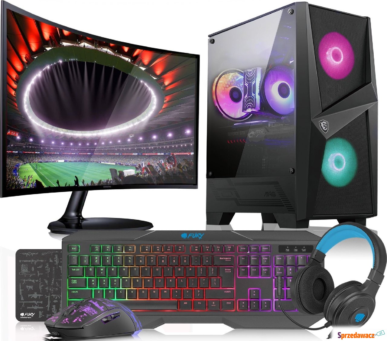 Komputer Vist Zestaw RGB Ryzen...