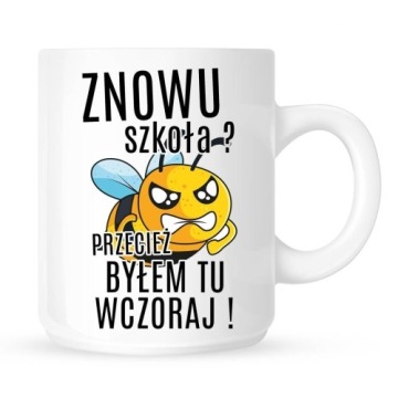Kubek na dzień chłopaka w klasie