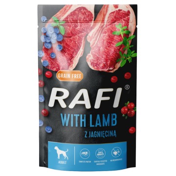 Korzystny pakiet Rafi Dog, 20 x 500 g - Jagnięcina