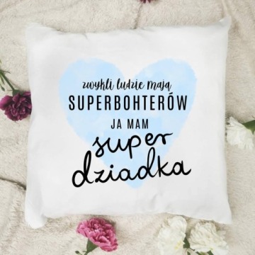 poduszka dla dziadka , poduszka na prezent na dzień dziadka