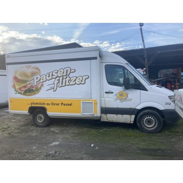 Mercedes Sprinter - Autosklep Gastronomiczny Food Truck Foodtruck sklep bar 2009 Borco