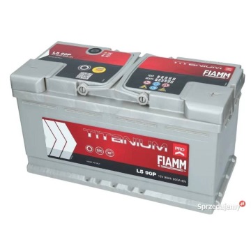 Akumulator 90Ah 800A Fiamm Titanium Pro - Akumulatory - Białystok - zdjęcie 1