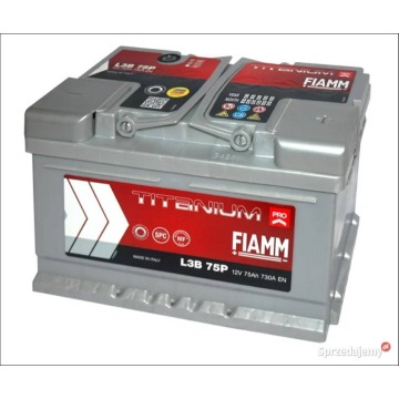 Akumulator 75Ah 730A Fiamm Titanium Pro - Akumulatory - Białystok - zdjęcie 1