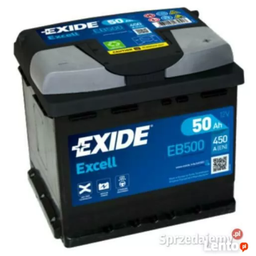 Akumulator 50Ah 450A EN Exide Excell - Akumulatory - Otwock - zdjęcie 1