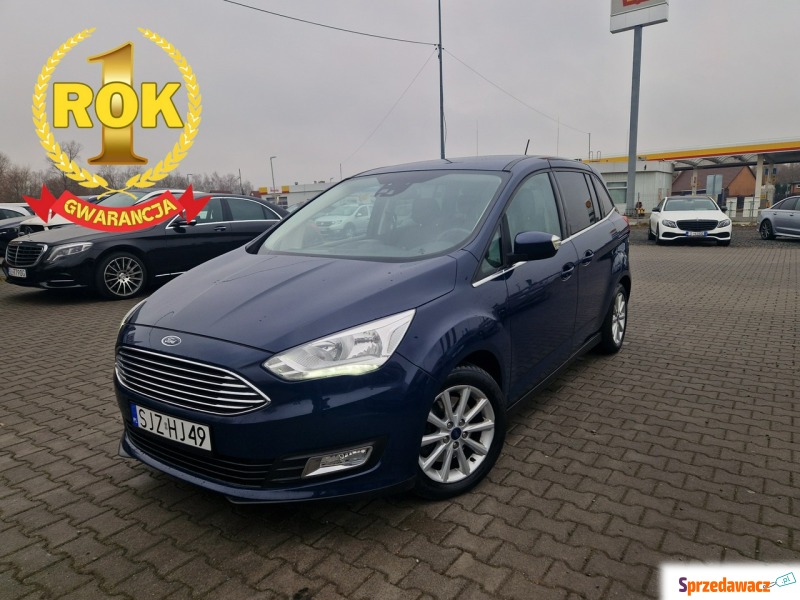 Ford Grand C-MAX  Minivan/Van 2018,  1.5 benzyna - Na sprzedaż za 52 900 zł - Żory