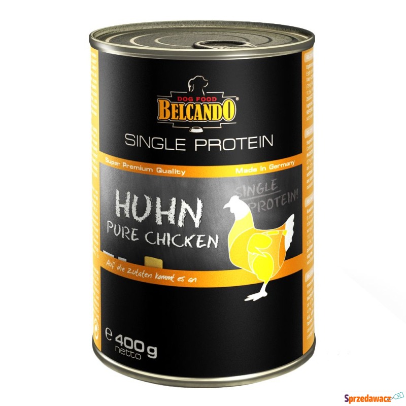 Belcando Single Protein 12 x 400 g - Kurczak - Karmy dla psów - Gdańsk
