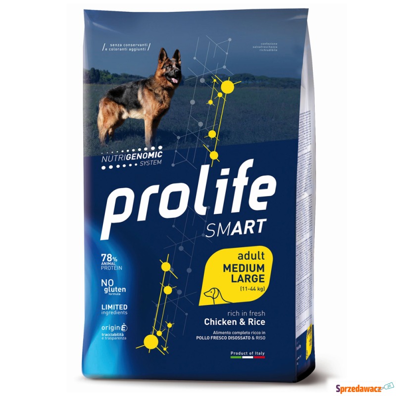 Dog Prolife Smart Adult Medium/Duża/Duże rasy... - Karmy dla psów - Wrocław