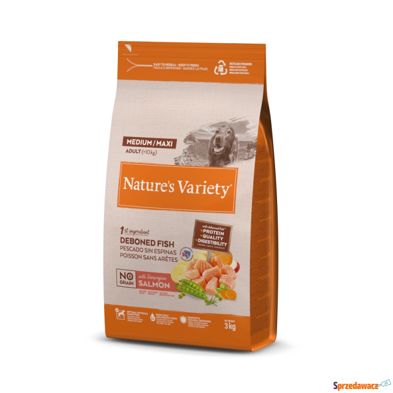 Nature's Variety No Grain Medium/Maxi Adult,... - Karmy dla psów - Toruń